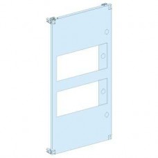 03723 - hinged front plate for human-switchboard interface (HSI) 13 modules W = 400 mm, Schneider Electric