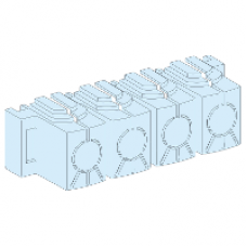 04150 - 8 IPxxB connection covers/lug with cable 10-25² for Linergy BW insulated busbar, Schneider Electric