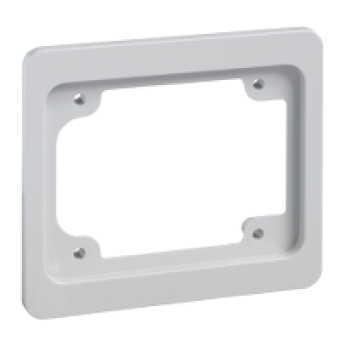 13136 - 90 x 100 mm plate - for 65 x 85 mm outlet, Schneider Electric