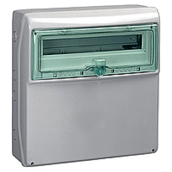 13192 - Kaedra - versatile for power outlet - 1 x 12+1 modules - 340 x 460mm, Schneider Electric