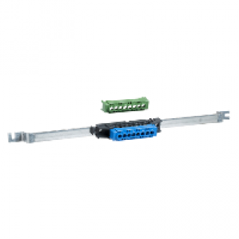 13448 - terminal blocks - 8 holes - for Kaedra, Schneider Electric