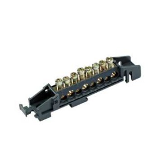 13576 - distribution terminal block - 80 A - 8 holes, Schneider Electric
