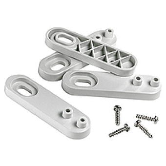 13935 - wall mounting lugs - set of 4, Schneider Electric