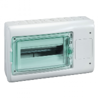 13990 - Kaedra - for modular device with interface - 1x12 modules - 1+1 terminal blocks, Schneider Electric