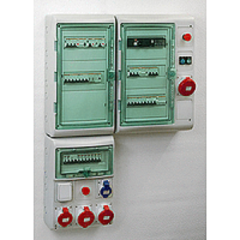 13992 - Kaedra - for modular device with interface - 3x12 modules - 1+1 terminal blocks, Schneider Electric