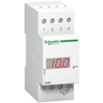 15202 - modular digital ammeter iAMP - 230V - 0..10A, Schneider Electric