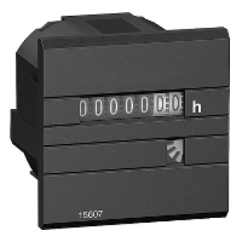 15608 - hour counter - mechanical 7 digit display - 230V AC 50Hz, Schneider Electric