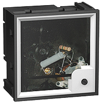 16073 - ammeter AMP PowerLogic - 96 x 96 - ferromagnetic - for motor feeder, Schneider Electric