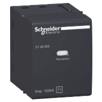 16317 - cartridge C1 Neutral-350 for surge arrester PRD1 25r and PRD1 Master, Schneider Electric