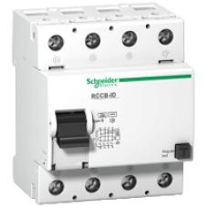 16750 - residual current circuit breaker ID - 4 poles - 25 A - class B 30 mA, Schneider Electric