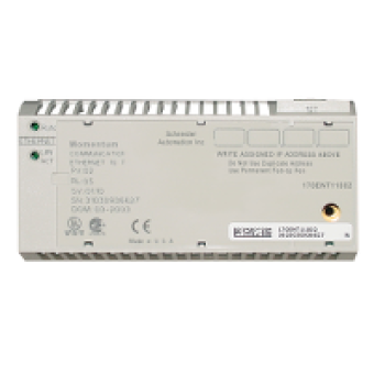 170ENT11001 - Modicon Momentum - Ethernet communication adaptor - 10/100 Mbit/s, Schneider Electric