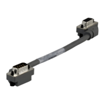170MCI00700 - interbus preconnected cable - Modicon Quantum Modicon Premium - 0.11 m, Schneider Electric