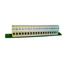 170XTS00601 - Modicon Momentum - busbar 1 rows - screw type terminals, Schneider Electric