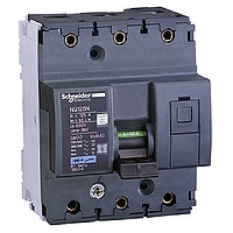 18642 - NG125 - circuit breaker - NG125N - 3P - 100A - C curve, Schneider Electric