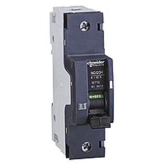 18706 - NG125 - circuit breaker - NG125H - 1P - 16A - C curve, Schneider Electric