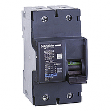 18715 - NG125 - circuit breaker - NG125H - 2P - 16A - C curve, Schneider Electric