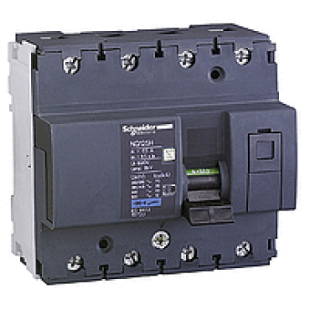 18734 - NG125 - circuit breaker - NG125H - 4P - 20A - C curve, Schneider Electric