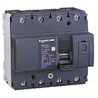 18740 - NG125 - circuit breaker - NG125H - 4P - 80A - C curve, Schneider Electric