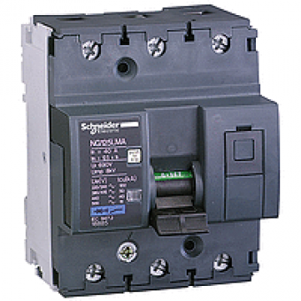 18887 - NG125 - circuit breaker - NG125LMA - 3P - 80A - MA curve, Schneider Electric
