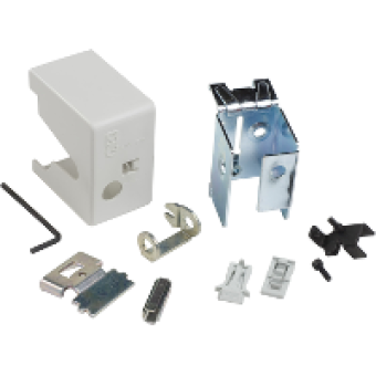 27046 - Front rotary handle C60 / 120 and NC45 / 100 / 125 - black handle, Schneider Electric