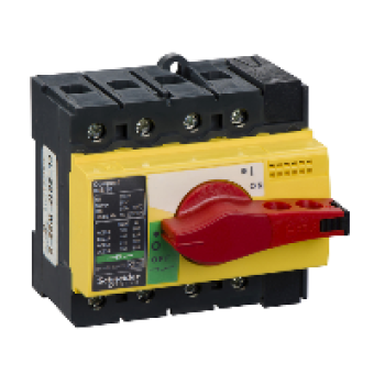 28921 - switch-disconnector Compact INS80 - 4 poles - 80 A, Schneider Electric