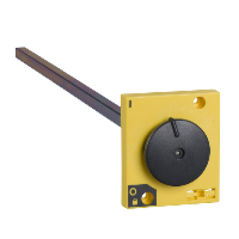 31058 - Right side rotary handle - red handle - for INS250 & INV100…250, Schneider Electric