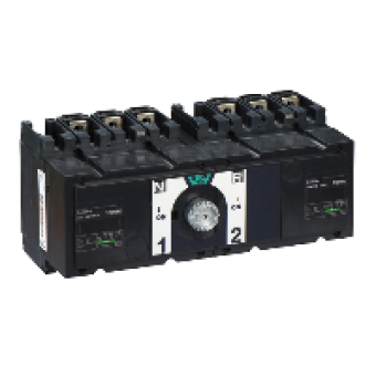 31140 - manual source changeover switch INS250 - 3 poles - 100 A, Schneider Electric
