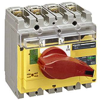 31187 - visible break switch-disconnector Compact INV250 - 250 A - 4 poles, Schneider Electric