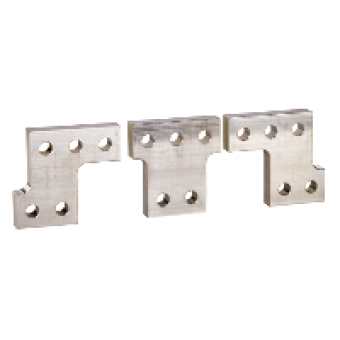 31305 - 95 mm pitch spreader set flat connection - 3 poles, Schneider Electric