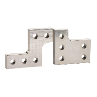 31306 - 95 mm pitch spreader set flat connection - 4 poles, Schneider Electric