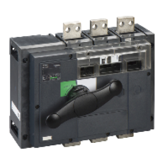 31360 - visible break switch-disconnector Compact INV1000 - 1000 A - 3 poles, Schneider Electric