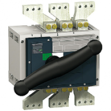 31368 - visible break switch-disconnector Compact INV2500 - 2500 A - 3 poles, Schneider Electric