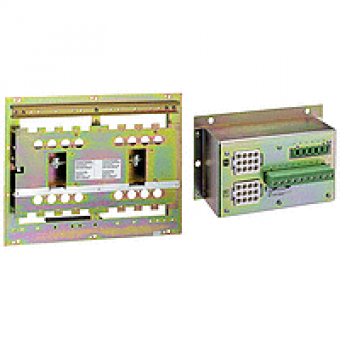 32610 - base plate with mechanical and electrical interlocking - 400..630 A, Schneider Electric