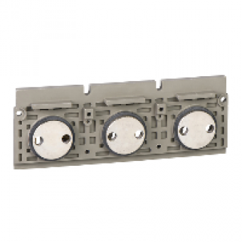 33585 - rear connection kit - vertical or horizontal mounting - 4poles - for fixed NS NT, Schneider Electric