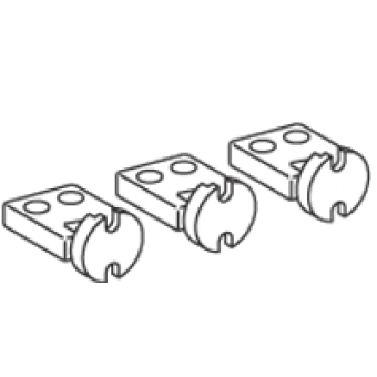 33587 - rear connection kit - 4 poles - for Compact NS/NT, Schneider Electric