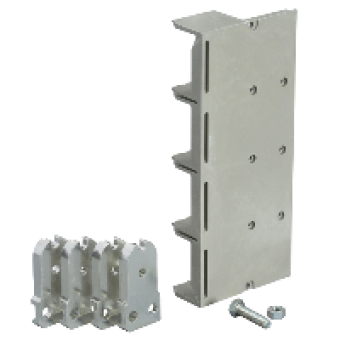 33610 - front connection upside mounting - 4 poles - for NS 1250, Schneider Electric