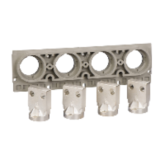 33614 - rear connection upside vertical mounting - 4 poles - for NS 630b..1600, Schneider Electric