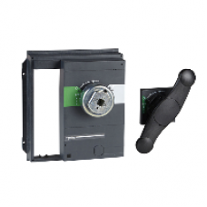 33880 - Front rotary handle NS 630b..1600 - black handle, Schneider Electric