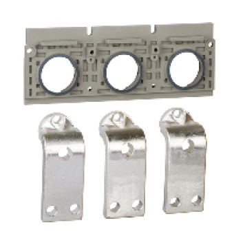 47069 - front connection kit - 3 poles - for fixed NS630b..1600 or NT, Schneider Electric