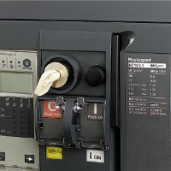 47512 - BPFE pushbutton - 1 NO - for Masterpact NT, Schneider Electric