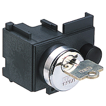 47521 - Ronis lock+adaptation kit - for NT - OFF position Locking - 1 key, Schneider Electric