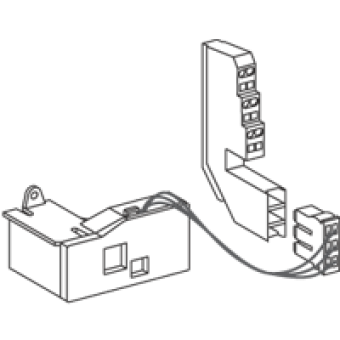48203 - remote reset - 200/240 V AC - for fixed breaker, Schneider Electric