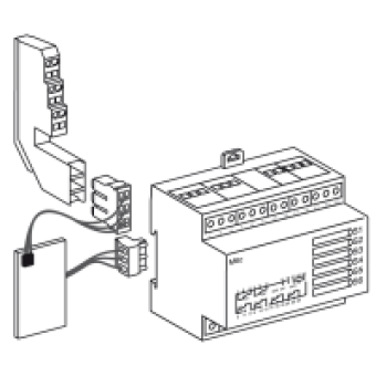 48383 - programmable contacts M6C - for drawout circuit breaker Masterpact NW, Schneider Electric