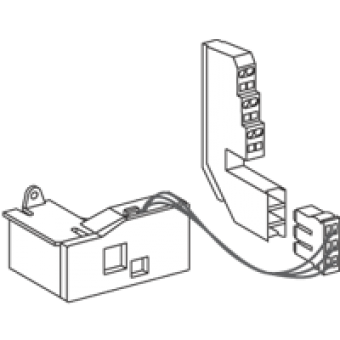 48472 - remote reset - 100/130 V AC - for drawout breaker, Schneider Electric