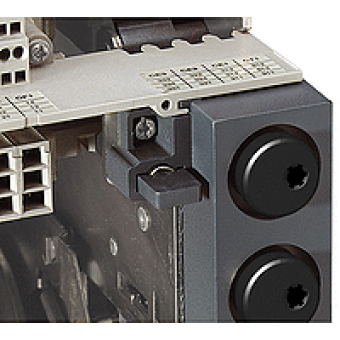 48585 - Racking interlock btwn crank + off pushbutton - for Masterpact NW, Schneider Electric