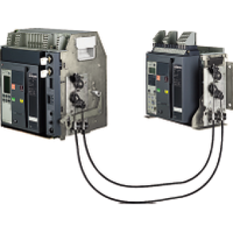 48612 - rod interlocking for fixed or drawout - for Masterpact NW08..63, Schneider Electric