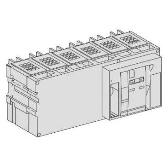 48627 - circuit breaker Masterpact NW40bH2 - anticorrosion - 4000 A - 3 poles - drawout, Schneider Electric