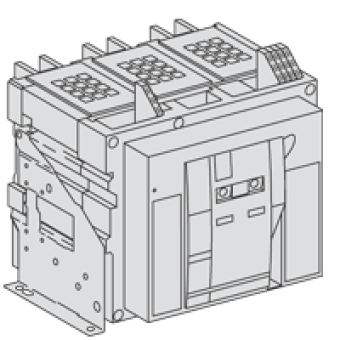 48702 - switch-disconnector Masterpact NW20HADC-D - 2000 A - 900 V - 3 poles - drawout, Schneider Electric