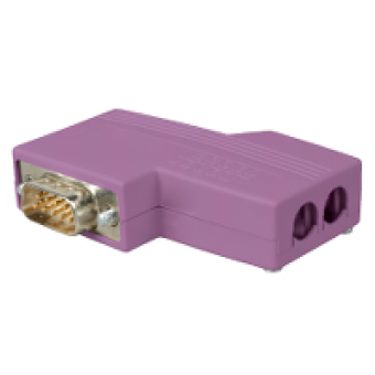 490NAD91104 - Profibus DP in-line connector - for communication adaptor, Schneider Electric