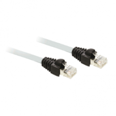 490NTC00005 - Ethernet ConneXium cable - shielded twisted pair crossed cord - 5 m - 2 x RJ45, Schneider Electric